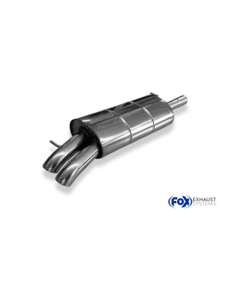 VW Passat 3B/ 3BG Silenziatore posteriore – 2x63 Tipo 25 (Cod. F-VW023002-724)