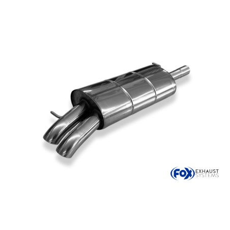 VW Passat 3B/ 3BG Silenziatore posteriore – 2x63 Tipo 25 (Cod. F-VW023002-724)