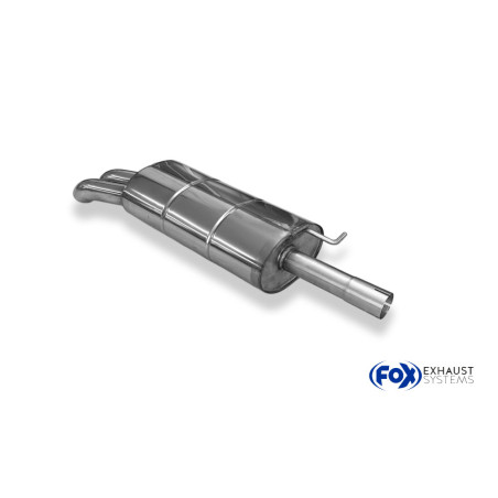 VW Passat 3B/ 3BG Silenziatore posteriore – 2x63 Tipo 25 (Cod. F-VW023002-724)