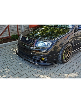 SPLITTER ANTERIORE Racing Skoda Fabia RS Mk1 (Cod. M-SK-FA-1-RS-CNC-FD1A)