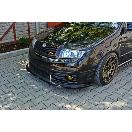 SPLITTER ANTERIORE Racing Skoda Fabia RS Mk1 (Cod. M-SK-FA-1-RS-CNC-FD1A)