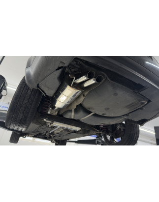 VW Passat 3B/ 3BG Silenziatore posteriore – 2x63 Tipo 25 (Cod. F-VW023002-724)