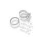 Audi Urquattro Silenziatore anteriore Ø63,5mm (Cod. F-AU010030-VSD)