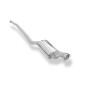 Audi Urquattro Silenziatore anteriore Ø63,5mm (Cod. F-AU010030-VSD)