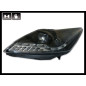 Fari Day Light Ford Focus 2008, Intermitente Led, Black (Cod. E-FAF0089)
