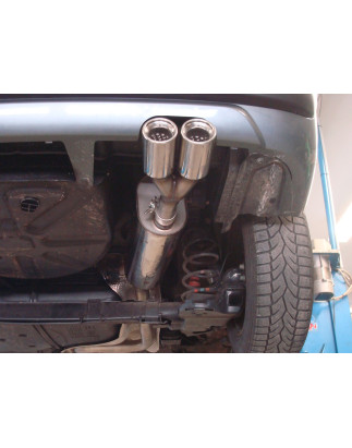 Peugeot 207 SW (Estate) Silenziatore posteriore on one side – 2x80 ty (Cod. F-PE022051-070)