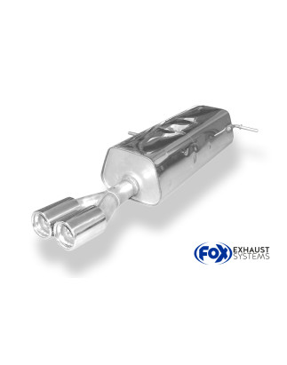Peugeot 307 Station Wagon/ SW 2,0l Silenziatore posteriore – 2x76 tipo (Cod. F-PE031052-068)