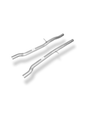 Audi A6 Tipo 4F quattro 4,2l Silenziatore anteriore destra e sinistra Ø63,5 (Cod. F-AU072050-VER)