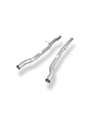 Audi A6 Tipo 4F quattro 4,2l Silenziatore anteriore destra e sinistra Ø63,5 (Cod. F-AU072050-VER)