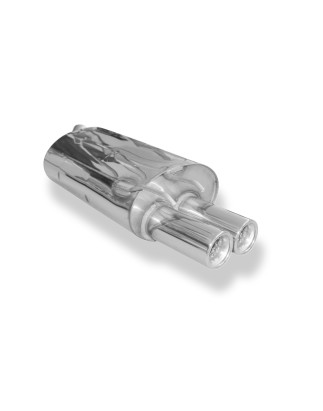 Renault Twingo C06 Silenziatore posteriore – 2x70 Tipo 13 (Cod. F-RE060002-066)