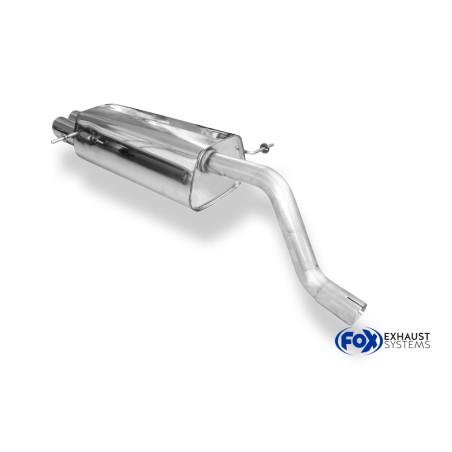 Ford Fiesta VII/ Fiesta VII Sport Silenziatore posteriore – 2x80 tipo (Cod. F-FO013011-290)