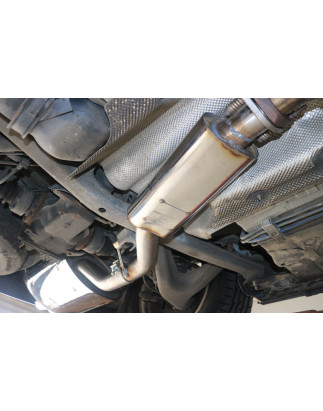 BMW Z3/ Z3 coupé 2,8l Silenziatore anteriore Ø63,5mm (Cod. F-BM070020-VSD)