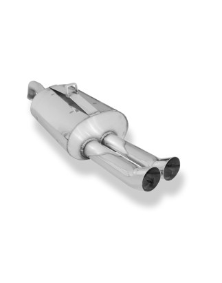 Toyota Paseo Tipo L5 Silenziatore posteriore – 2x70 Tipo 18 (Cod. F-TO120002-164)