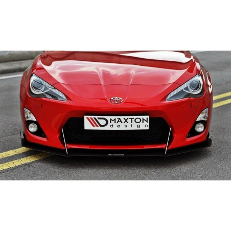 SPLITTER RACING ANTERIORE TOYOTA GT86 (with wings) (Cod. M-TO-GT86-1-CNC-FD2A)