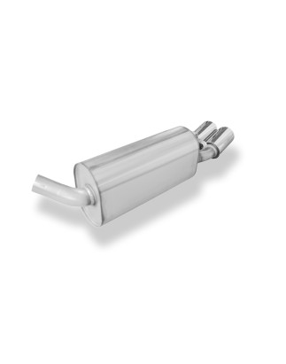 Opel Calibra A/ Calibra A 4x4 Silenziatore posteriore Ø50mm – 2x80 ty (Cod. F-OP080001-070)