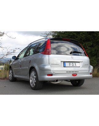 Peugeot 206 SW Silenziatore posteriore – 106x71 Tipo 32 (Cod. F-PE021181-345)