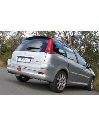 Peugeot 206 SW Silenziatore posteriore – 106x71 Tipo 32 (Cod. F-PE021181-345)