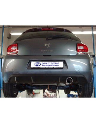 Citroen DS3 Silenziatore posteriore – 1x100 Tipo 16 (Cod. F-CI150011-133)