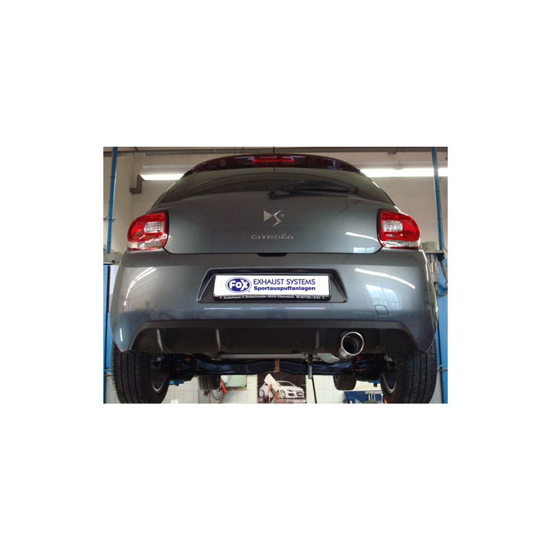 Citroen DS3 Silenziatore posteriore – 1x100 Tipo 16 (Cod. F-CI150011-133)