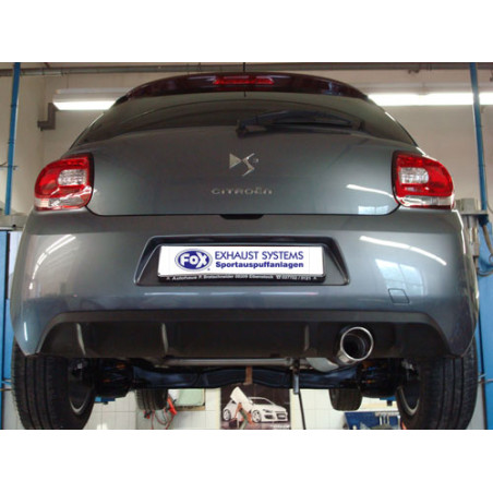Citroen DS3 Silenziatore posteriore – 1x100 Tipo 16 (Cod. F-CI150011-133)