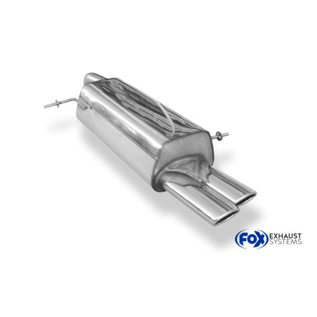 Ford Fiesta VII/ Fiesta VII Sport Silenziatore posteriore – 2x86x54 t (Cod. F-FO013001-342)