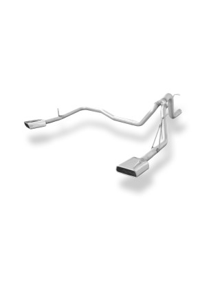 Dodge Nitro terminale di scarico system destra e sinistra – 145x65 Tipo 59 con uscite destra e sin