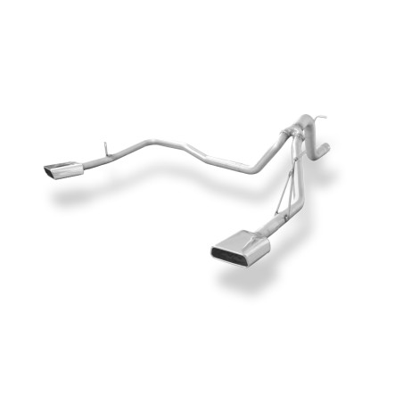 Dodge Nitro terminale di scarico system destra e sinistra – 145x65 Tipo 59 con uscite destra e sin