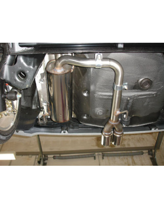 Kia Picanto Silenziatore uscita posteriore center – 2x70 Tipo 16 (Cod. F-KI150001-126)