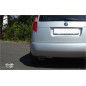 Skoda Roomster 5J Silenziatore posteriore – 130x50 Tipo 52 (Cod. F-SK080001-581)