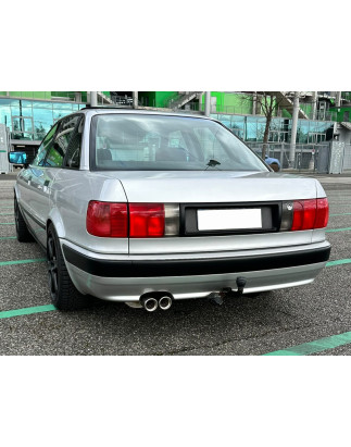 Audi 80 Tipo B4 berlina & Avant Silenziatore posteriore doppia uscita (Cod. F-AU013002-068)