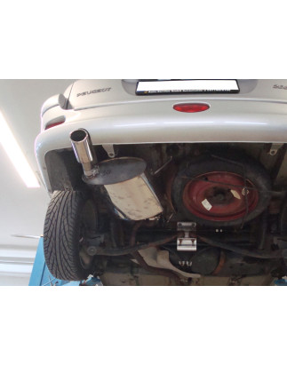 Peugeot 206 SW Silenziatore posteriore – 106x71 Tipo 32 (Cod. F-PE021181-343)