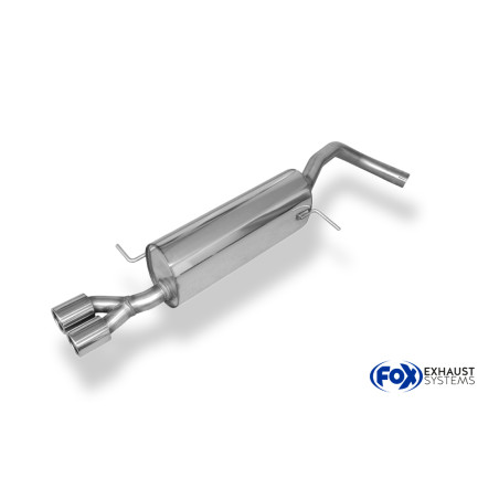 VW Polo 6R Silenziatore posteriore – 2x76 Tipo 12 (Cod. F-VW044051-048)