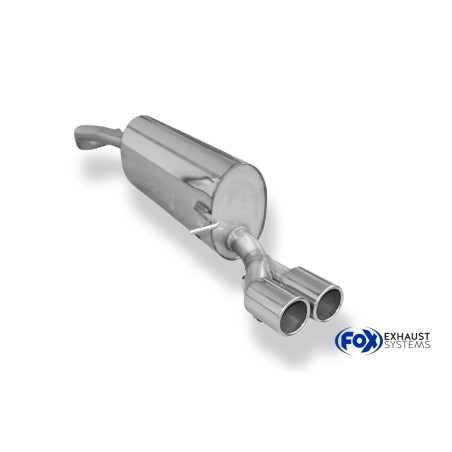 VW Polo 6R Silenziatore posteriore – 2x76 Tipo 12 (Cod. F-VW044051-048)