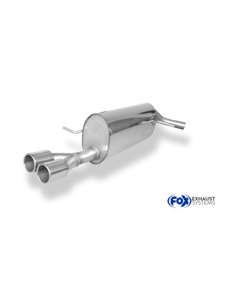 VW Polo 6R Silenziatore posteriore – 2x76 Tipo 12 (Cod. F-VW044051-048)