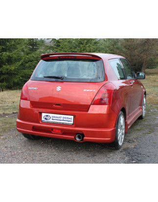 Suzuki Swift III con Sportstoßstange Silenziatore posteriore – 1x90 t (Cod. F-SZ012021-071)