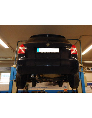 Skoda Fabia 5J + NJ – 1,2l 12V Silenziatore posteriore – 145x65 tipo (Cod. F-SK050022-671)