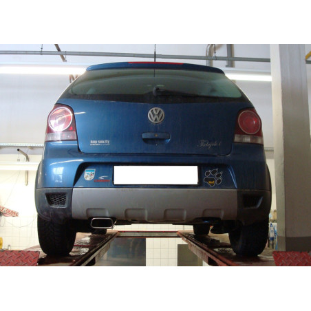 VW Polo 9N Cross Silenziatore posteriore – 145x65 Tipo 59 (Cod. F-VW043011-671)