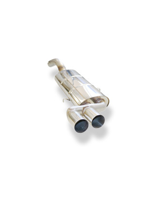 Audi 80/90 Tipo 81 Audi 80/90 Tipo 81 – Silenziatore posteriore 2x63 ty (Cod. F-AU010002-004)