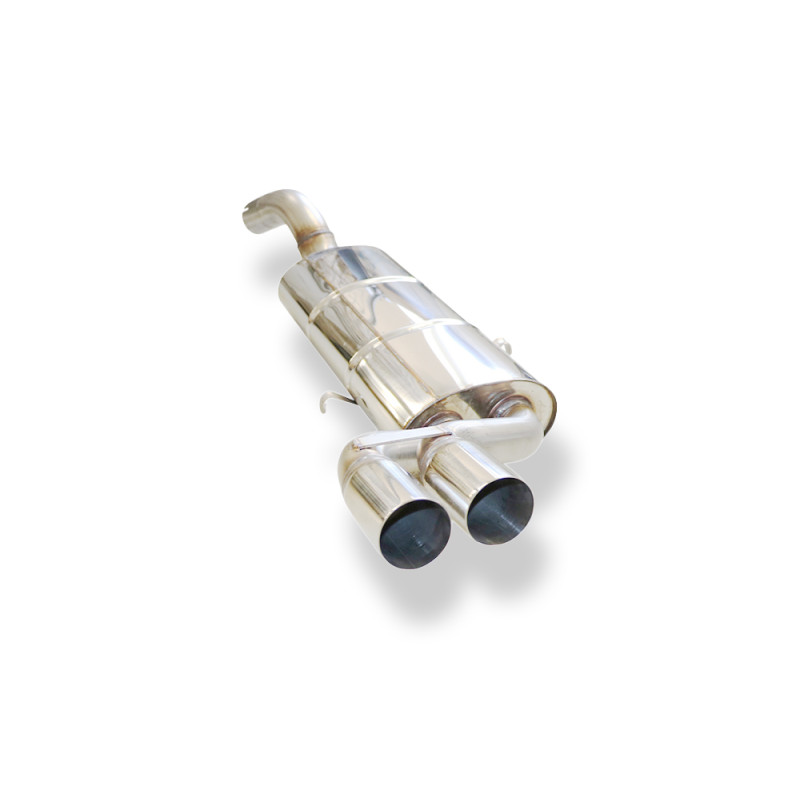 Audi 80/90 Tipo 81 Audi 80/90 Tipo 81 – Silenziatore posteriore 2x63 ty (Cod. F-AU010002-004)