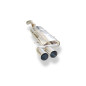 Audi 80/90 Tipo 81 Audi 80/90 Tipo 81 – Silenziatore posteriore 2x63 ty (Cod. F-AU010002-004)