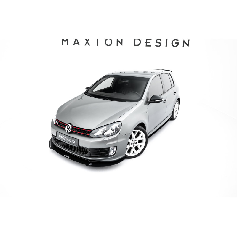 SPLITTER RACING ANTERIORE VW GOLF MK6 GTI 35TH (Cod. M-VW-GO-6-GTI-35TH-CNC-FD1A)