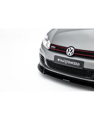 SPLITTER RACING ANTERIORE VW GOLF MK6 GTI 35TH (Cod. M-VW-GO-6-GTI-35TH-CNC-FD1A)