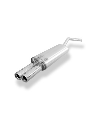 Renault 19 – 5 türer/ cabrio Silenziatore posteriore – 2x76 Tipo 13 (Cod. F-RE010002-068)