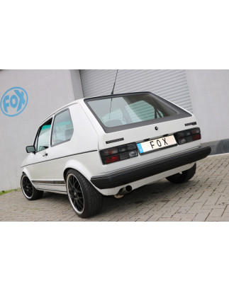 VW Golf I GTI Silenziatore posteriore – 1x60 Tipo 10 (Cod. F-VW050001-003)