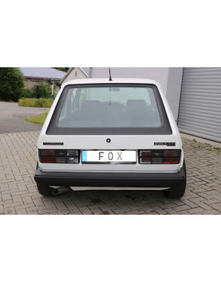 VW Golf I GTI Silenziatore posteriore – 1x60 Tipo 10 (Cod. F-VW050001-003)