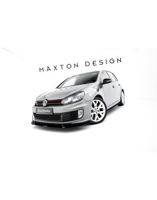 SPLITTER RACING ANTERIORE VW GOLF MK6 GTI 35TH (Cod. M-VW-GO-6-GTI-35TH-CNC-FD1A)