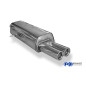 Peugeot 307 Silenziatore posteriore – 2x76 Tipo 13 (Cod. F-PE031002-068)