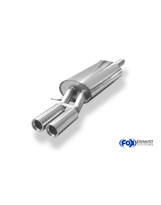VW Passat 3B/ 3BG Silenziatore posteriore – 2x76 Tipo 13 (Cod. F-VW023002-068)