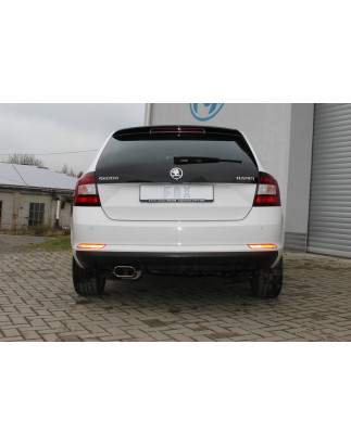 Skoda Rapid Spaceback Silenziatore posteriore – 150x70 Tipo 52 (Cod. F-SK110012-585)