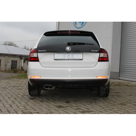 Skoda Rapid Spaceback Silenziatore posteriore – 150x70 Tipo 52 (Cod. F-SK110012-585)